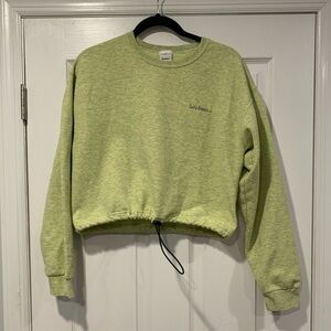 Iets Frans Drawstring Hem Crewneck Sweatshirt